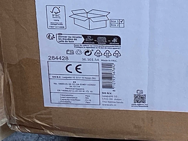 Differnz luka wastafel meubel eiken - afbeelding 4 van  5
