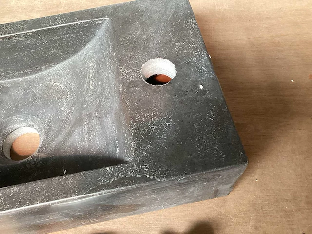 Differnz natuursteen fonteinset met chroom garnituur - afbeelding 2 van  7