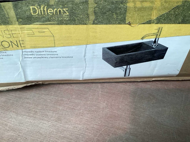 Differnz natuursteen fonteinset met chroom garnituur - afbeelding 7 van  7