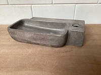 Differnz saba toiletfontein beton 36,5x19x8 (4x) - afbeelding 1 van  5