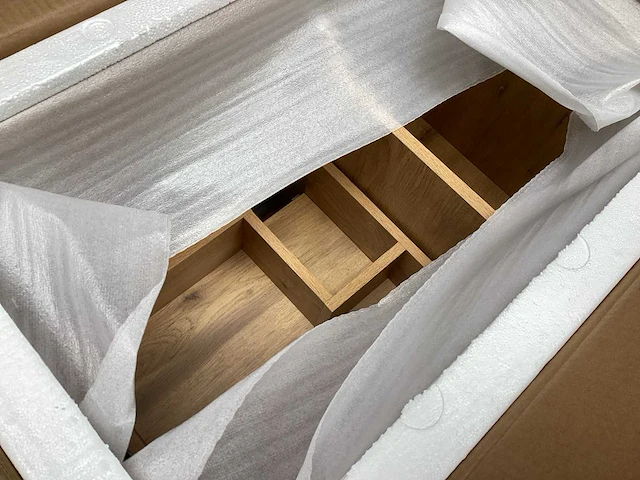 Differnz sofi oak wastafel meubel eiken - afbeelding 2 van  4