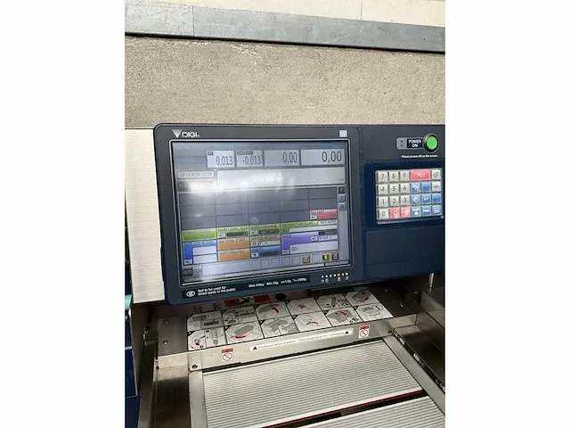 Digi aw-5600 fx weeg-inpak-etiketteermachine - afbeelding 7 van  7