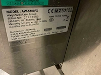 Digi aw-5600fxii inpakmachine - afbeelding 2 van  10