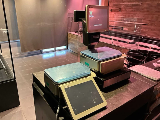 Digi sm-5500ev / b kassa-weegsysteem - afbeelding 6 van  13