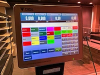 Digi sm-5500ev / b kassa-weegsysteem - afbeelding 8 van  13