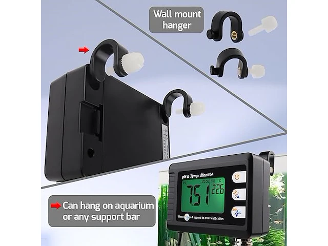 Digitale combo-ph-temperatuurmeter - afbeelding 3 van  5