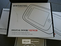 Digitale deurspion intersteel - afbeelding 3 van  4