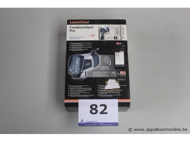 Digitale infrarood temperatuurmeettoestel laserliner, condensespot pro - afbeelding 1 van  2