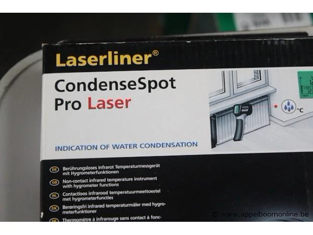 Digitale infrarood temperatuurmeettoestel laserliner, condensespot - afbeelding 2 van  2