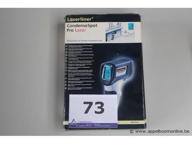 Digitale infrarood temperatuurmeettoestel laserliner, condensespot - afbeelding 1 van  2