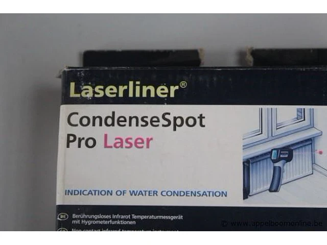 Digitale infrarood temperatuurmeettoestel laserliner, condensespot - afbeelding 2 van  2
