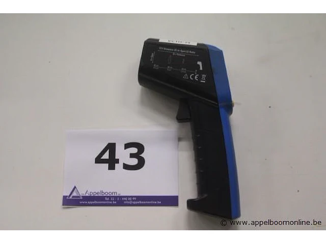 Digitale infrarood temperatuurmeter kane, inf 165c - afbeelding 1 van  3
