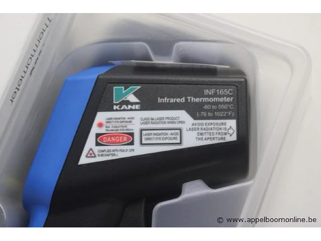 Digitale infrarood temperatuurmeter kane, inf 165c - afbeelding 2 van  2