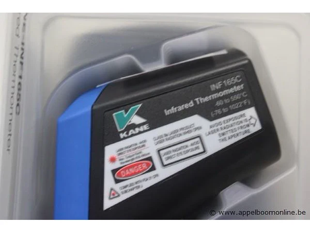 Digitale infrarood temperatuurmeter kane, inf 165c - afbeelding 2 van  2