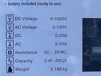 Digitale multimeter - afbeelding 3 van  3