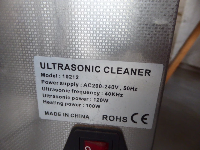 Digitale ultrasoon reiniger hbm - afbeelding 4 van  4