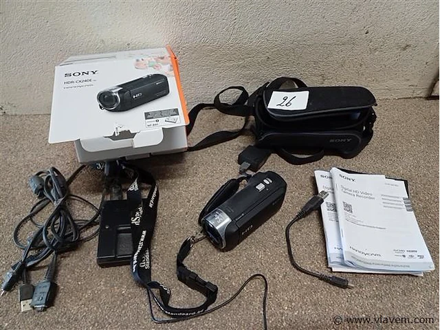 Digitale video camera - afbeelding 1 van  3