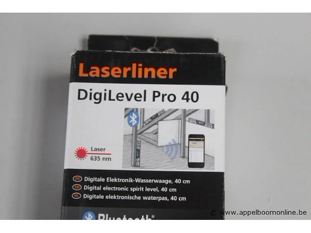 Digitale waterpas laserliner, digilevel pro 40 - afbeelding 2 van  2