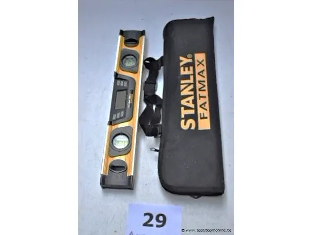 Digitale waterpas stanley fatmax, met opbergtas - afbeelding 1 van  3