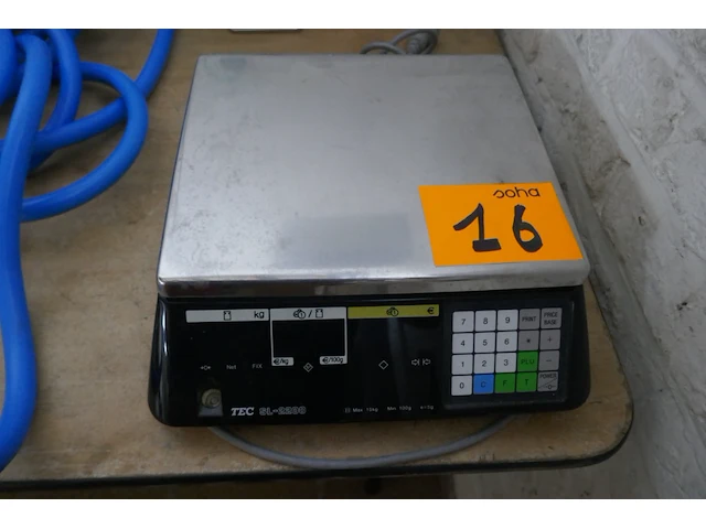 Digitale weegschaal tec - afbeelding 2 van  3