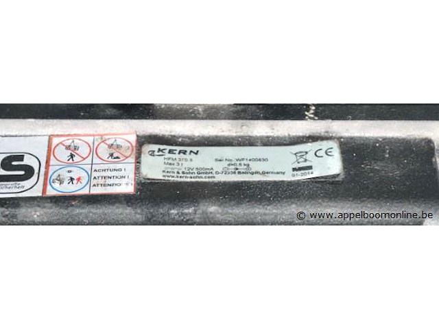 Digitale weegunit kern hpm370s, werking niet gekend - afbeelding 3 van  3