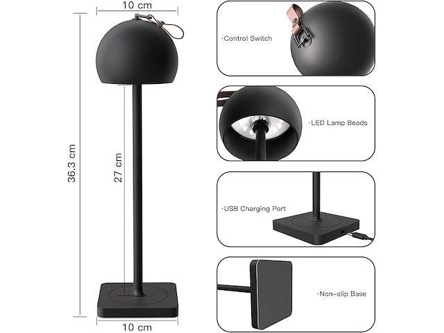 Dilumen dimbare led-tafellamp - afbeelding 3 van  4