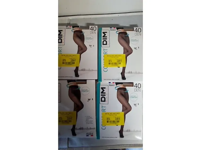 Dim basic comfort 40 den ceinture comfort maat 3 skin 4 paar - afbeelding 1 van  3