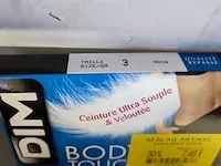 Dim body touch 40d/mat maat 3 zwart 1 paar - afbeelding 3 van  5