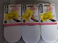 Dim invisifit 35/38 3 paar wit - afbeelding 1 van  3