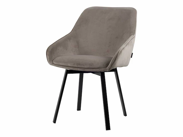 Dining chair beige velvet (6x) - afbeelding 1 van  5