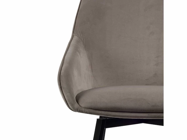 Dining chair beige velvet (6x) - afbeelding 5 van  5