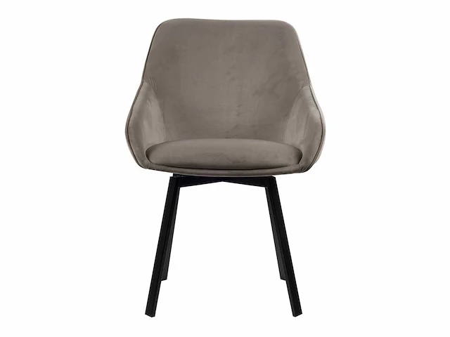 Dining chair beige velvet (6x) - afbeelding 2 van  5