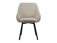 Dining chair beige weave (6x) - afbeelding 2 van  5
