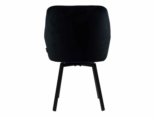 Dining chair zwart velvet (6x) - afbeelding 5 van  5