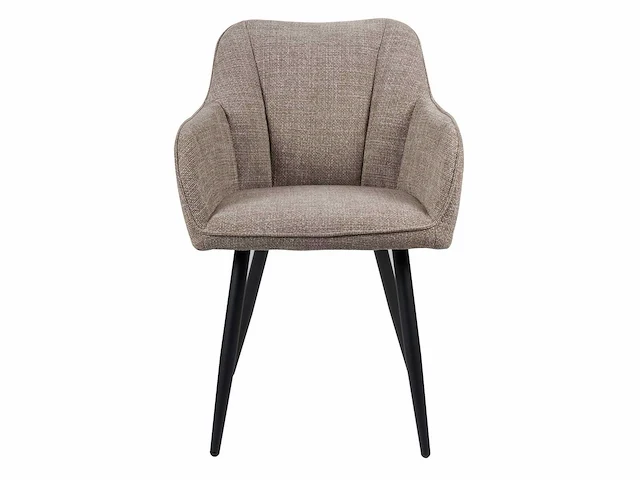 Dining chairs beige weave (6x) - afbeelding 2 van  6