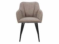 Dining chairs beige weave (6x) - afbeelding 2 van  6