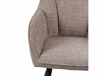 Dining chairs beige weave (6x) - afbeelding 3 van  6