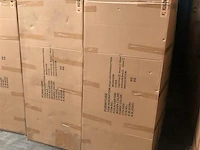 Diningset 11 delig - zwart wicker + lichtgrijze kussens - afbeelding 3 van  3