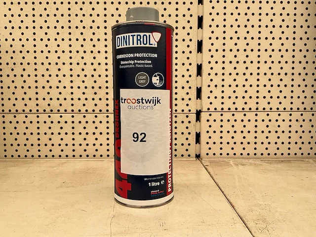Dinitrol. 440 drohnex 1 liter,licht grijs. corrosion protection,overschilderbaar. (4x) - afbeelding 1 van  1