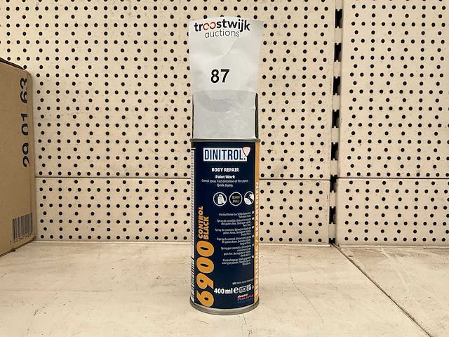Dinitrol. 6900 controle black. spuitbus body repair 400 ml. (2x) - afbeelding 1 van  1