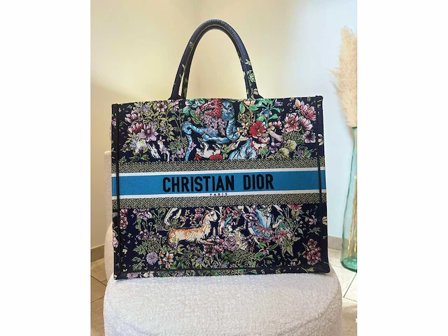 Dior luxe-handtas 'large book tote' (limited edition) - afbeelding 4 van  10