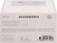 Dior miss dior - 100 ml - eau de parfum spray - damesparfum - afbeelding 4 van  5
