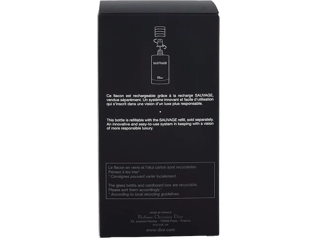 Dior sauvage 100 ml - parfum - herenparfum - afbeelding 2 van  6
