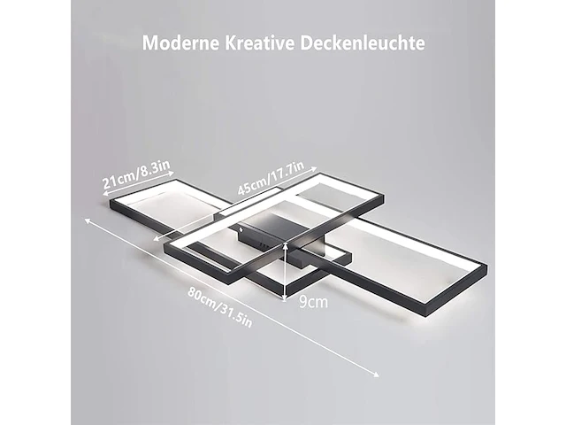 Diossad dimbare led plafondlamp - afbeelding 2 van  2