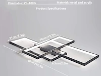 Diossad dimbare plafondlamp - afbeelding 3 van  5