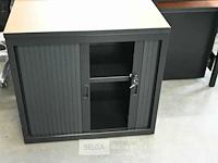 Directiebureel - l-vormig - inclusief 2 bureelstoelen, 1 dossierkast en 1 ladekast - afbeelding 4 van  5