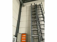Dirks aluminium ladder (3x) - afbeelding 1 van  5