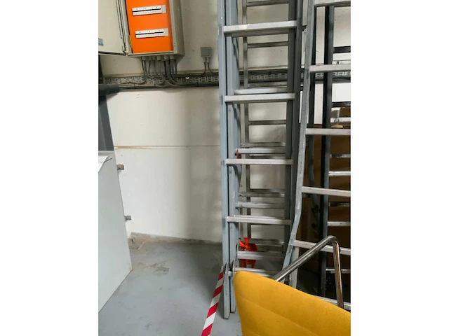 Dirks aluminium ladder (3x) - afbeelding 2 van  5