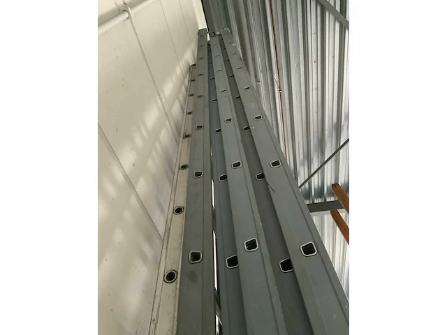 Dirks aluminium ladder (3x) - afbeelding 4 van  5