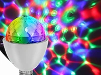 Disco - party - ledlamp-roterende -e27 fitting-nieuw - afbeelding 2 van  2